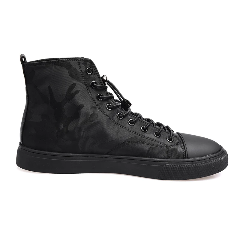 Новинка 2018 модная мужская повседневная обувь камуфляжные ботильоны Мужская