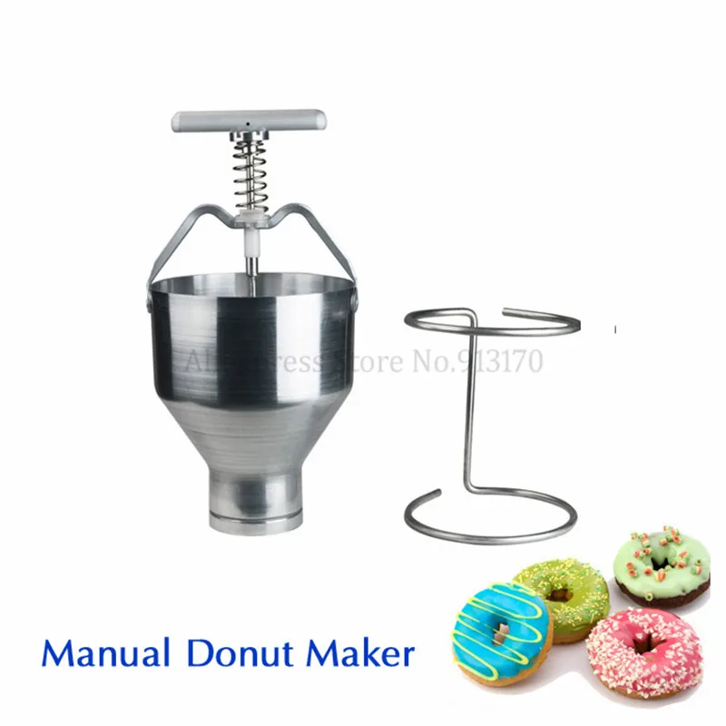 

Hand Operation Doughnut Machine Stainless Steel Manual Donut Producer Small Donut Production Tool