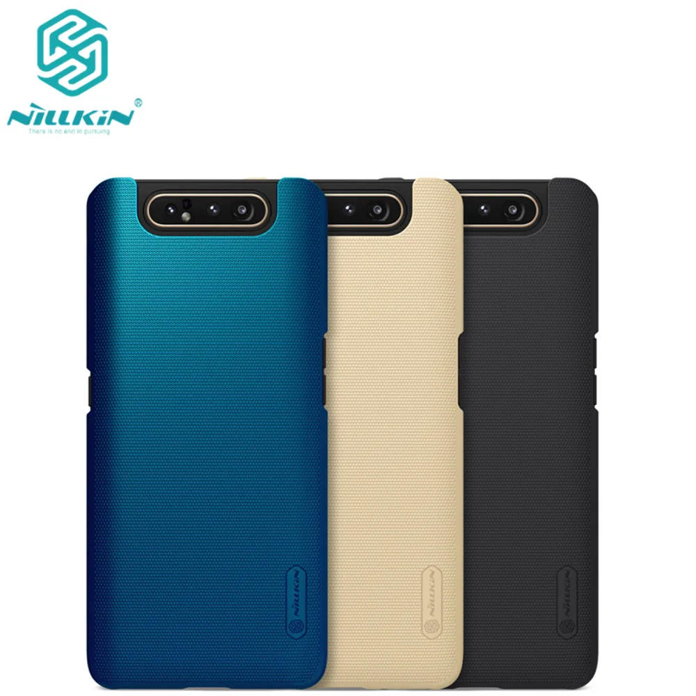 10 шт./партия оптовая продажа NILLKIN Супер Матовый PC жесткий чехол для samsung Galaxy A80/A90