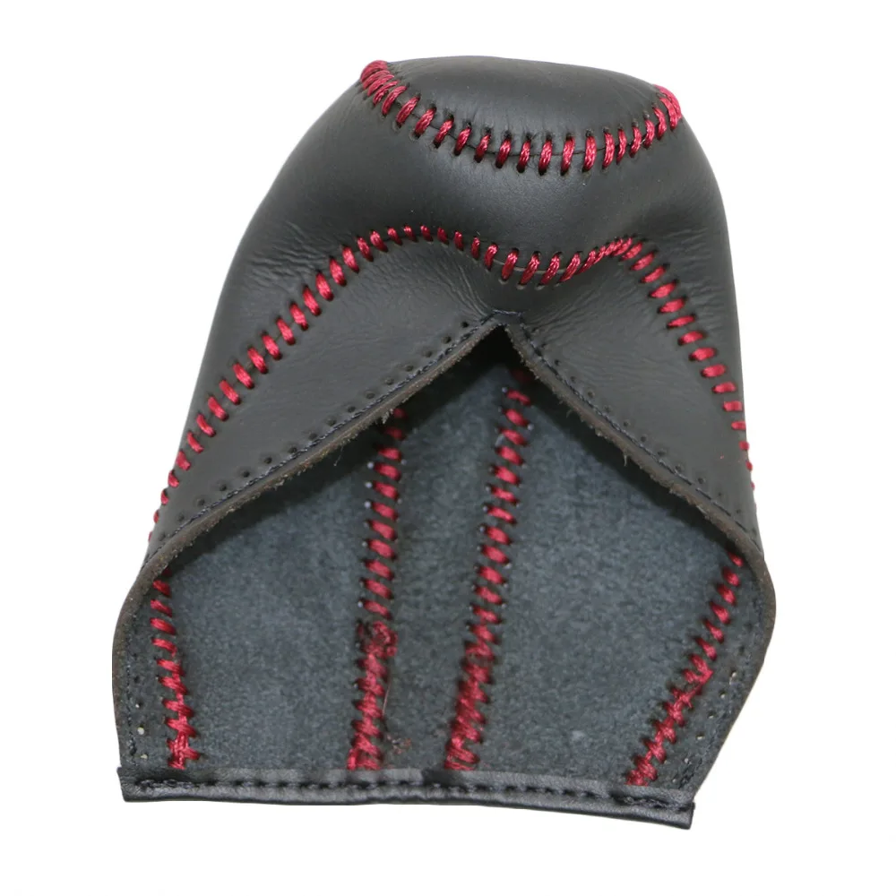 

PONSNY Car Gear/Steering Genuine Leather Covers Case for PEUGEOT 2008 2014 Auto Hand-stitched Cover