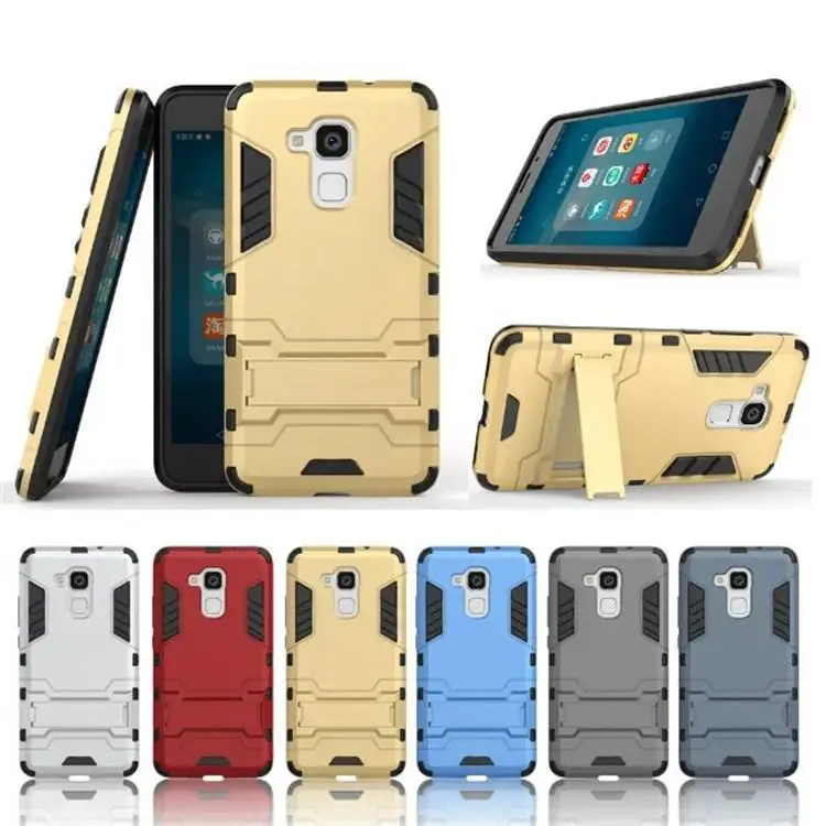 Hybrid Armor Rugged Rubber Kickstand Case Cover for Huawei Honor 5C / 7 lite GT3 Gr5 MINI |