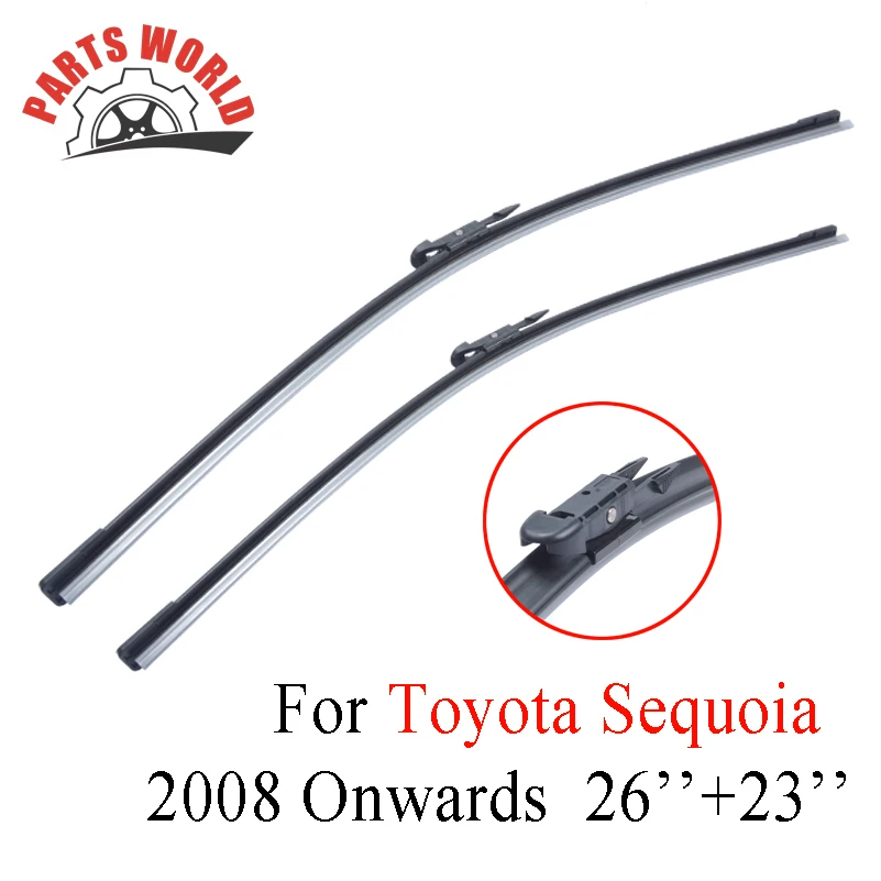 Передняя щетка стеклоочистителя для Toyota Sequoia 2008 года 26 ''+ 23'' подходят