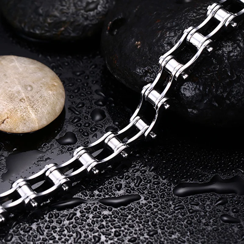 Мужской браслет Meaeguet из нержавеющей стали для велосипеда мотоцикла|bangle