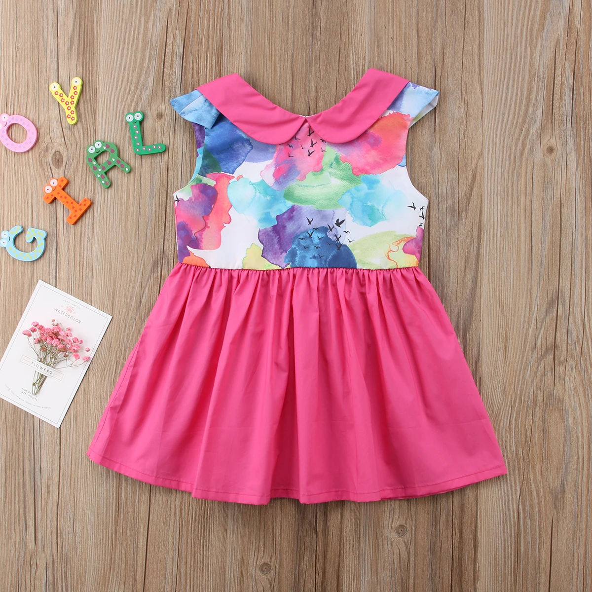 Платье-пачка для маленьких девочек модное летнее платье-пачка свадебной