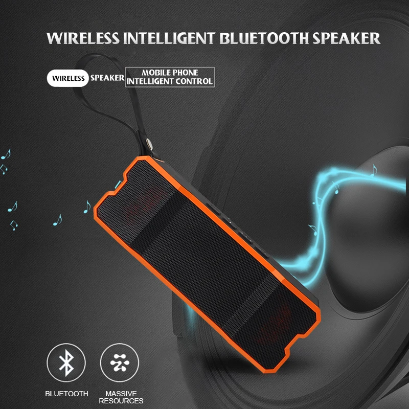 Toproad Портативный Bluetooth Динамик Водонепроницаемый 10 Вт Беспроводной Altavoz hoparlor