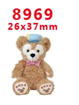 8969 30 шт. с героями мультфильмов плоское украшение из смолы PR 8954 - Цвет: 8969