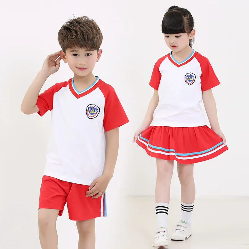 Школьная форма для мальчиков и девочек летнее платье британская ветряная парка