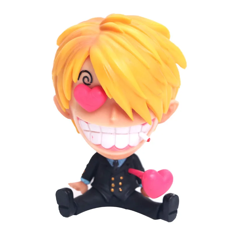Аниме одна штука Vinsmoke Sanji сердце выскакивает ПВХ фигурка Коллекционная модель
