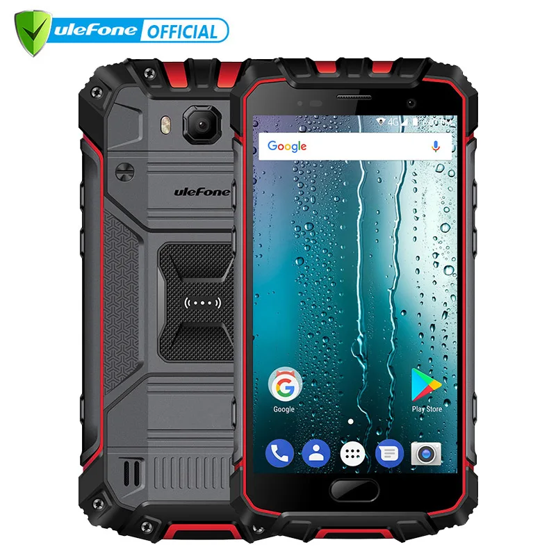 Ulefone Броня 2 S IP68 Водонепроницаемый мобильный телефон 5 0 &quotFHD MTK6737T 4 ядра Android 7 GB 16 4G