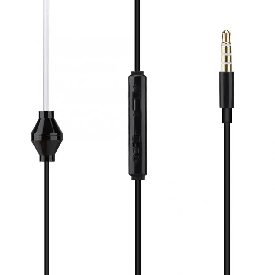 Наушники вкладыши Auriculares наушники с воздушной трубкой и микрофоном для IOS