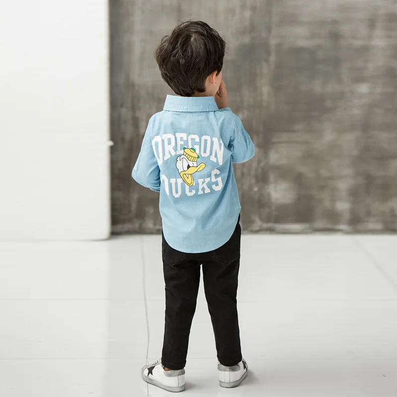 2017 новое поступление семейная одежда хлопчатобумажная рубашка с героями