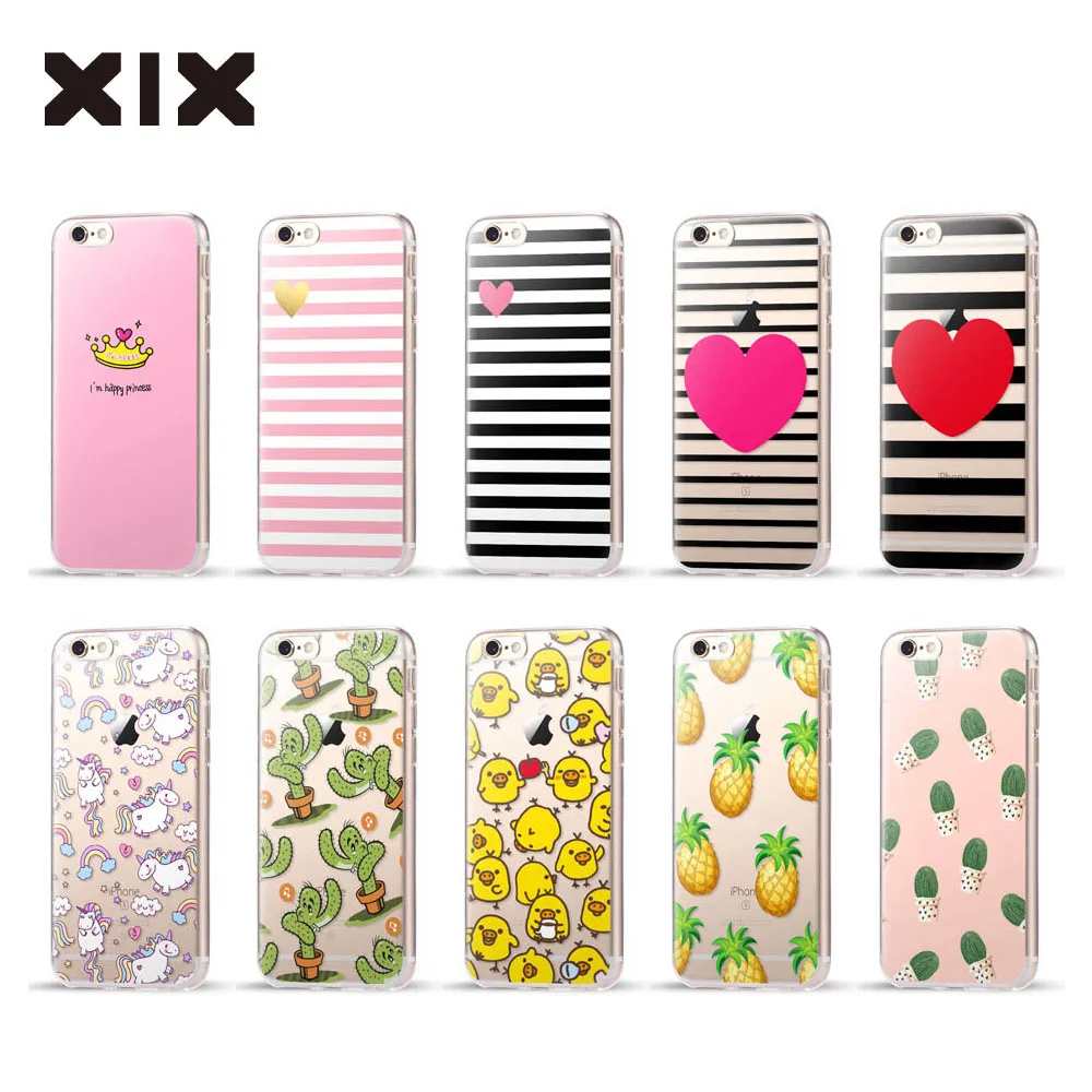 For coque iPhone 6 case 5C 5S 6S 7 8 Plus Flower soft silicone TPU cover 2016 new arrivals original for fundas | Мобильные телефоны