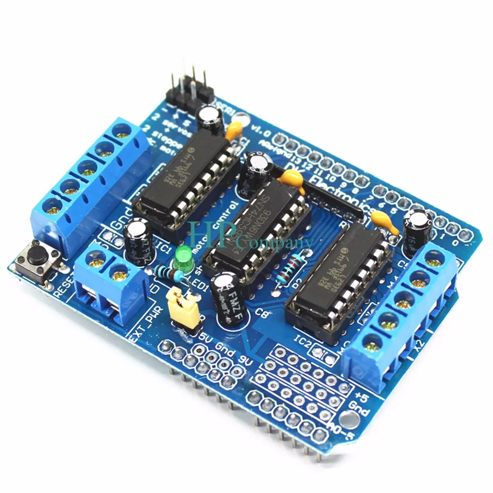 Плата расширения привода двигателя L293D щит управления Мотором для Arduino 1