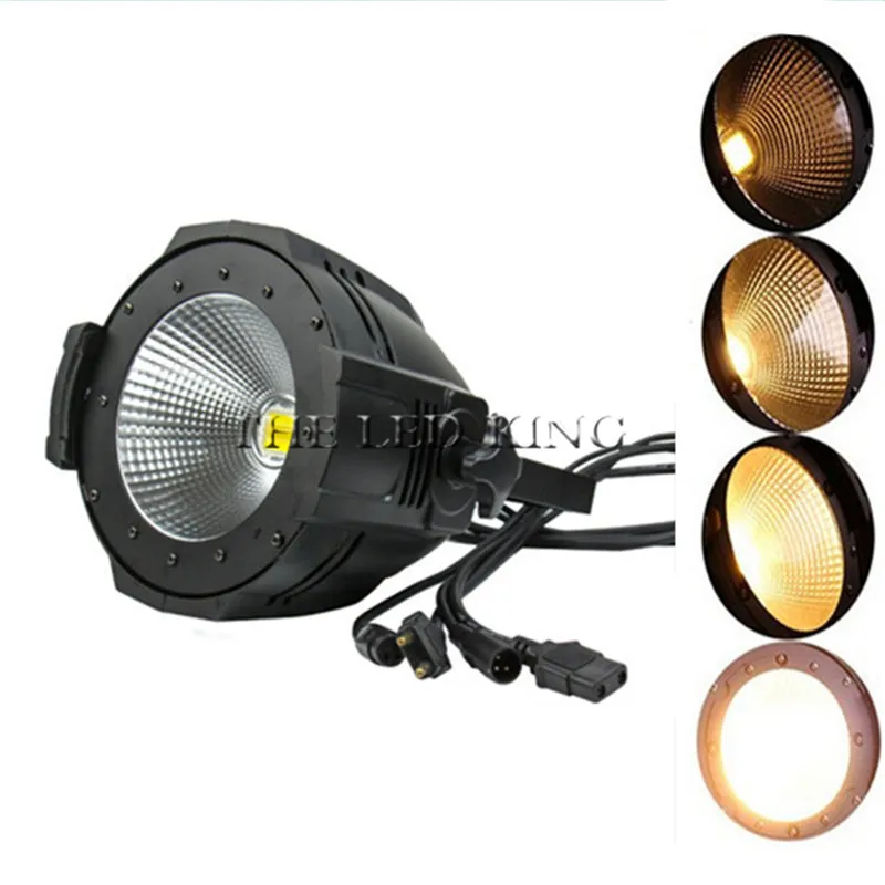 LED Par Light COB 200 Вт Высокая яркость DJ DMX Led холодный белый и теплый Stage Strobe Effect|cob led par|dj