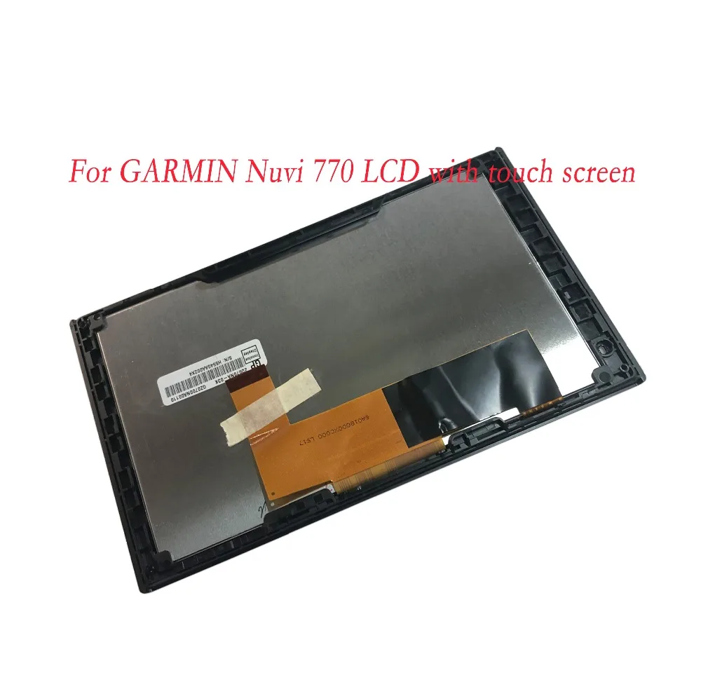 Оригинальный 7 дюймовый ЖК дисплей + сенсорный экран для GARMIN Nuvi 770 GPS дигитайзер