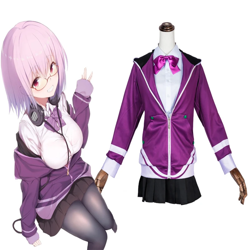 Аниме SSSS.Gridman Косплей костюмы Akane Shinjou косплей школьная форма Хэллоуин