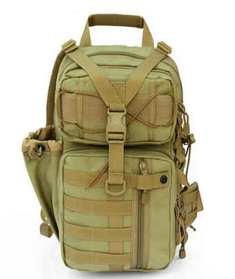 muddy 35L FREE SOLDIER Уличный тактический рюкзак «Лучник» на одном ремне, незаменимый ежедневный атрибут - Цвет: muddy 35L