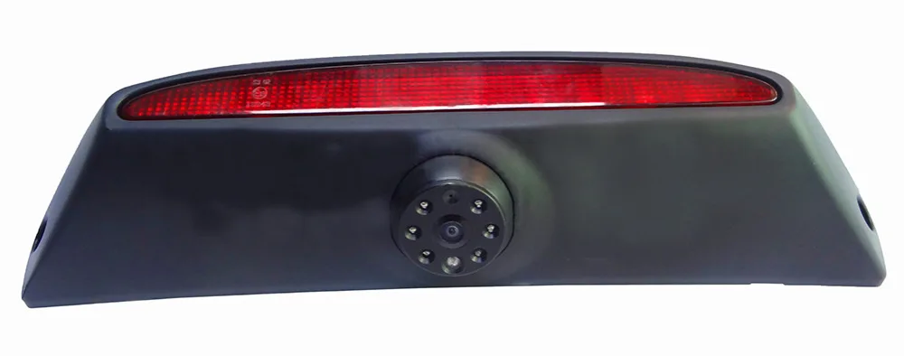 Камера заднего вида для парковки с ИК-подсветкой и высоким разрешением для автомобилей Fiat Iveco Daily 4-го поколения 2011-2014 годов с тормозным светом CCD.