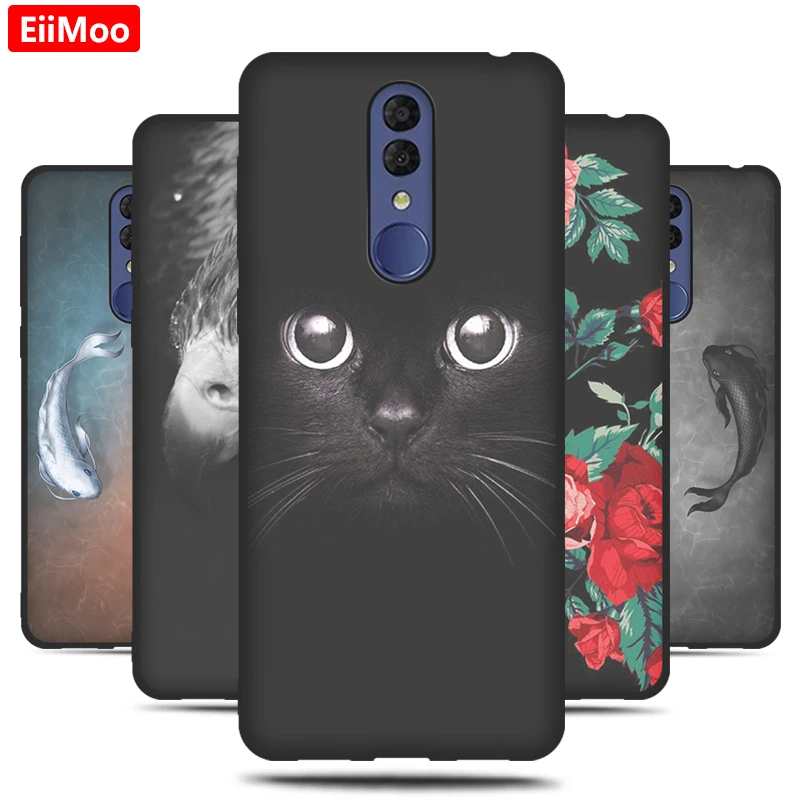 EiiMoo Мягкий ТПУ силиконовый чехол для Alcatel 3 чехол 5053Y 5053D 5053K мультяшный чехол для задней панели телефона для Alcatel 3 чехол