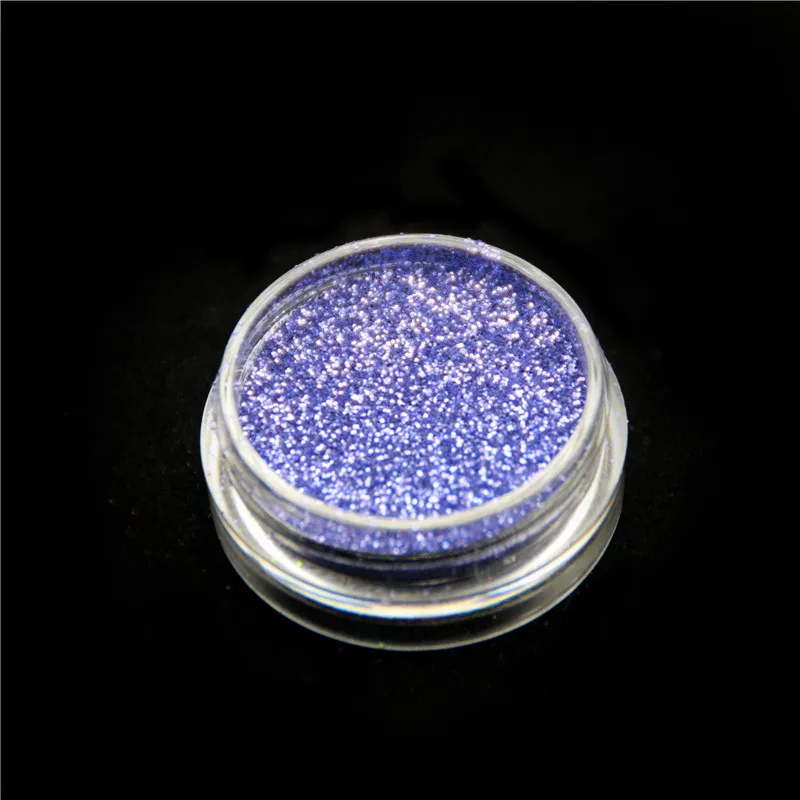 Solanum Violet Новинка, 1 г/бутылка, цветной металлический блеск для ногтей, порошок, пыль, макияж для женщин, косметика, красота, тело, лицо, дизайн ногтей, украшение - Цвет: Solanum Violet