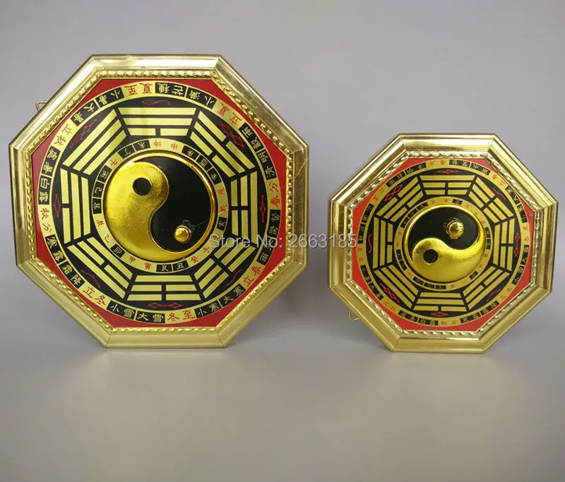 Бесплатная доставка Круглый Taichi Taiji Yinyang Bagua висячие украшения для дома защиты