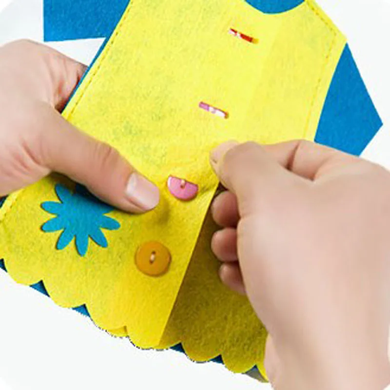 4 вида конструкций Функциональная футболка и куртка детская войлочная ткань для