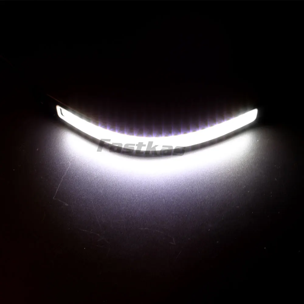 Светодиодные дневные ходовые огни DRL гибкие водонепроницаемые COB белые