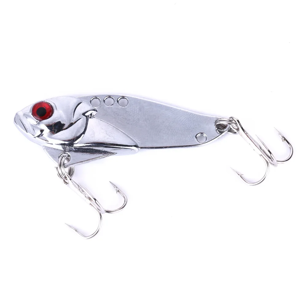 Зимние металлические воблеры Vib Rattlin для жесткой яркой рыболовной приманки 1 шт.