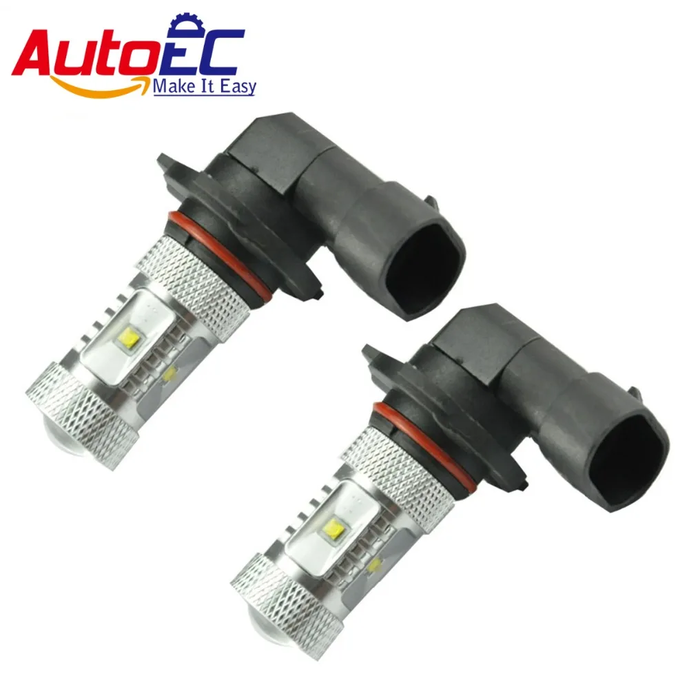 

AutoEC 2 x High Power LED Headlight H10 30W 9145 9140 9040 led Car Front Fog Daytime Running Light DRL White 12v #LI08