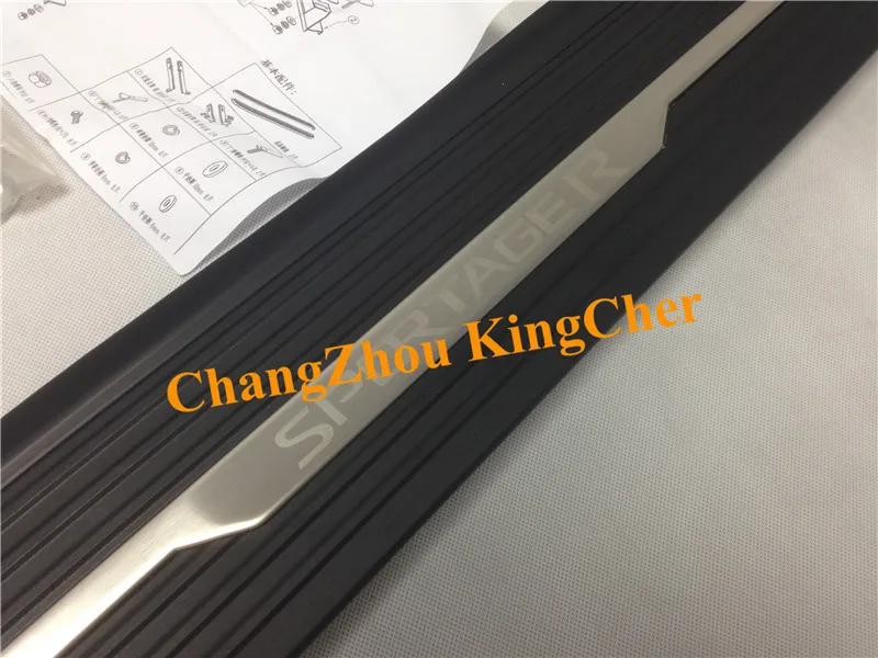 Высококачественная алюминиевая подножка нового дизайна боковая Nerf для KIA sportage R