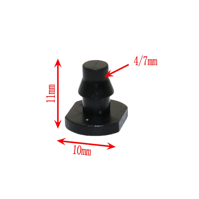 50pc 4mm Irrigation End Plug Garden System 1/4 In Hose Closure 4/7mm Tool Accessories Automatic Watering | Дом и сад