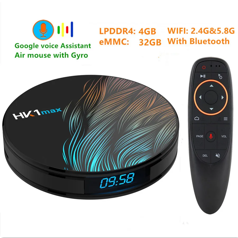 4G 32G with Airmouse Transpeed Android 9,0 Smart tv BOX 4 K 3D RK3328 4G DDR3 ram 64G rom ТВ приемник Wifi медиаплеер Бесплатные приложения очень быстрая коробка - Цвет: 4G 32G with Airmouse