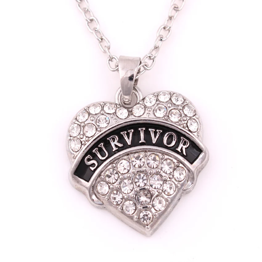 Цинк усеяна горный хрусталь SURVIVOR ожерелье | Украшения и аксессуары
