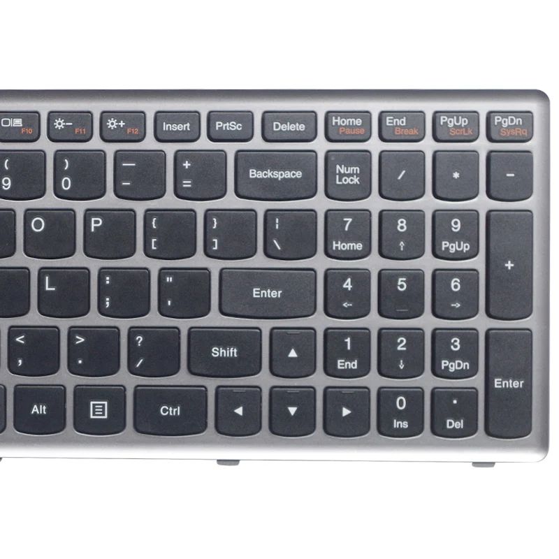 США серебро английский Заменить Клавиатура ноутбука для Lenovo U510 u510-ifi Z710