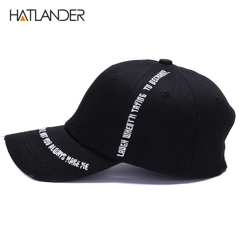 Хлопковая бейсболка HATLANDER новая модная спортивная Кепка для мужчин и женщин