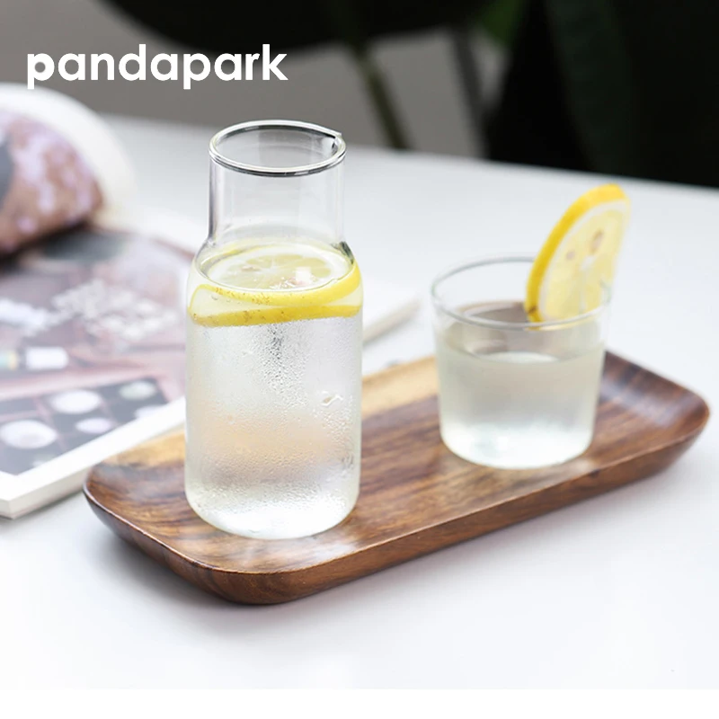 2 шт./компл. 2018 Новинка Pandapark стеклянные бутылки стаканы для красного вина