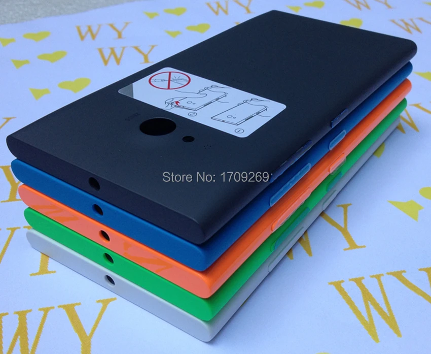 Оригинальный новый корпус для Nokia lumia 735 с беспроводной зарядкой крышка батареи