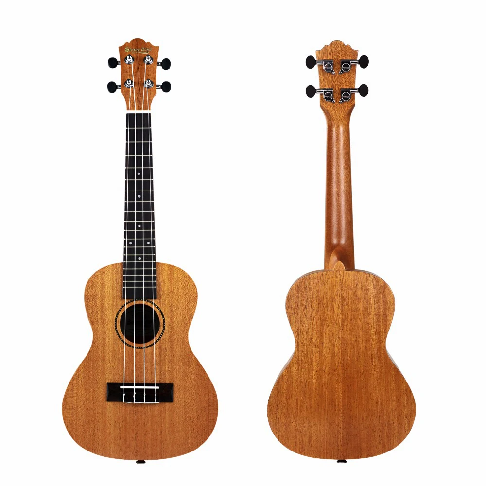 Сильный ветер сопрано концертная укулеле для детей 21/23 дюймов Ukelele 4 нейлоновые струны Guitarra Гавайская гитара из розового дерева Гавайская гитара с сумкой