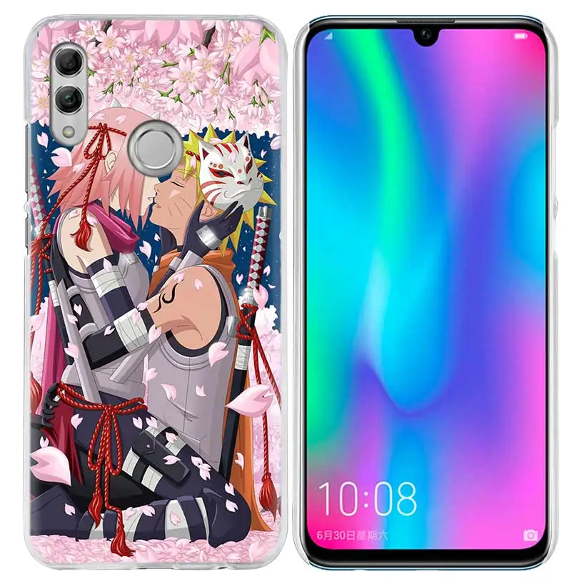12 Милый стильный чехол с аниме Наруто для huawei Honor 8X Y9 9 10 Lite Play 8C 8S 8A Pro V20 20i 10i Y6 Y7 жесткий чехол для телефона - Цвет: 12