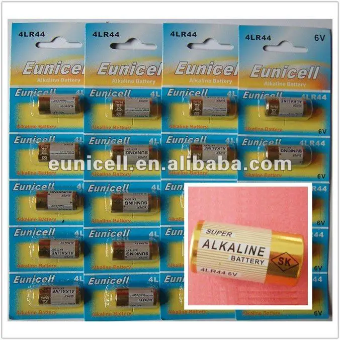 400 карточки волдыря sk желтый 4ag13 4LR44 4A76 6 В Alkaine батареи ошейник легкий свежий