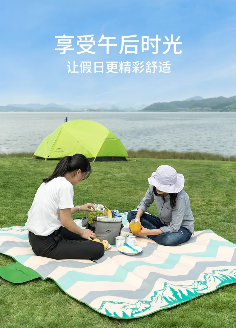NatureHike уличная скатерть для пикника кемпинга коврик для йоги складной матрас для лагеря Детская мозаика портативный Влагоустойчивый матрац травяные коврики NH17Y020-L