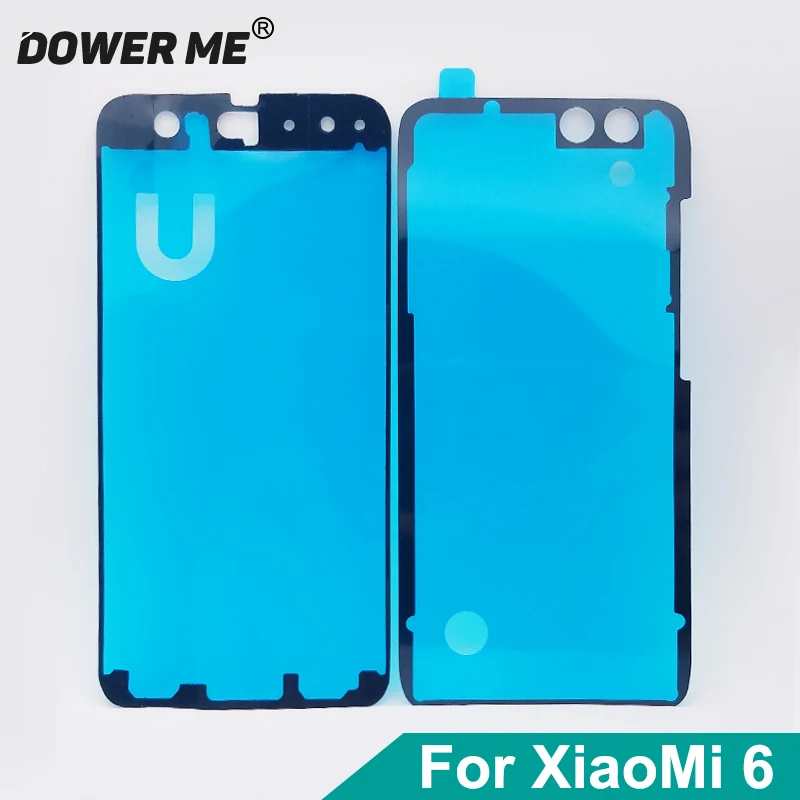Dower Me для Xiaomi 6 Mi6 ЖК экран наклейка передняя средняя рамка задняя крышка клей