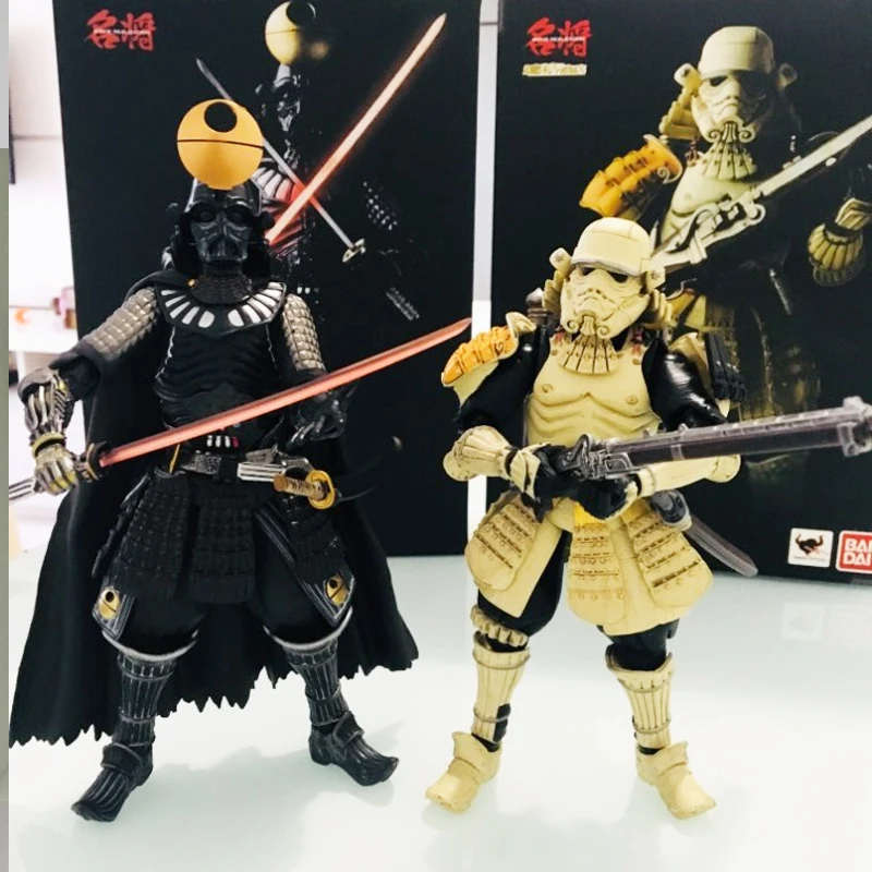 Звездные войны Самурай тайсо Боба Дарт Мол Вейдер Ashigaru Taikoyaku Akazonae Teppo Ahigaru Yumiashigaru Koutetsu фигурка игрушка