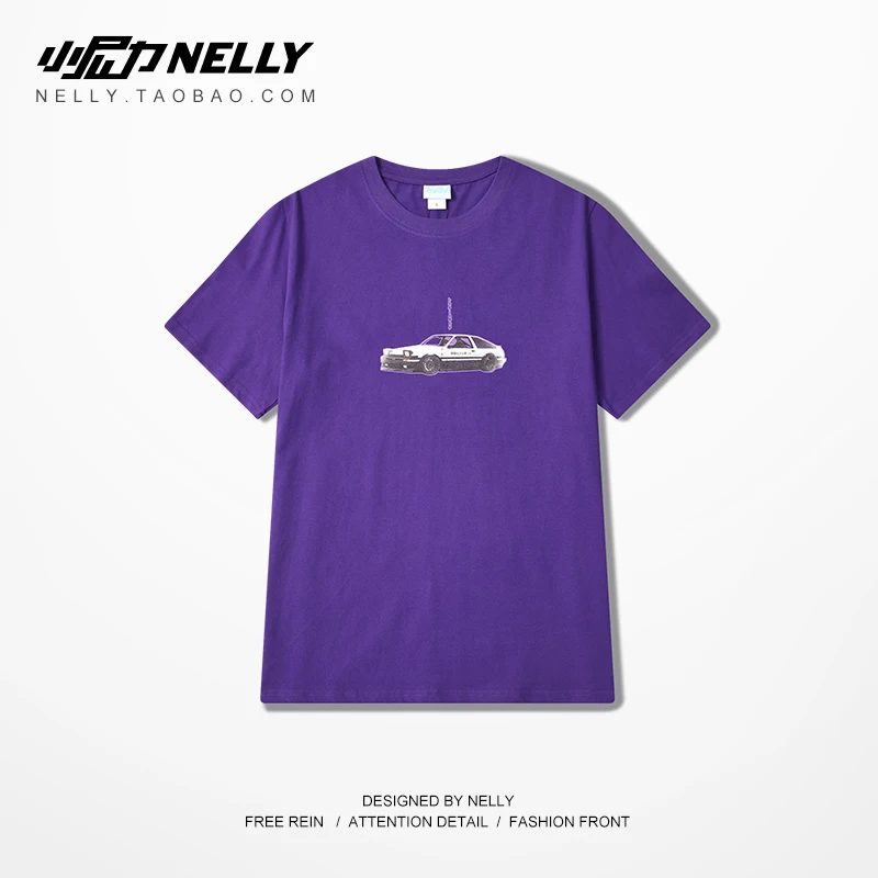 NELLY 2019 летняя футболка в европейском и американском стиле с короткими рукавами