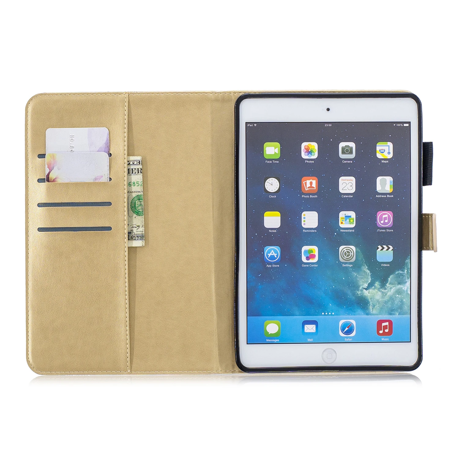 20 шт./лот кожаный чехол для планшета со стразами и бабочкой 3 карты Ipad Mini 1 2 4 5|Чехлы