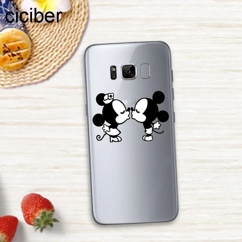 Ciciber Ананасовый Фламинго Единорог панда для чехлов samsung Galaxy S7 Edge S8 S9 Plus J5 J7 2016 Note 8