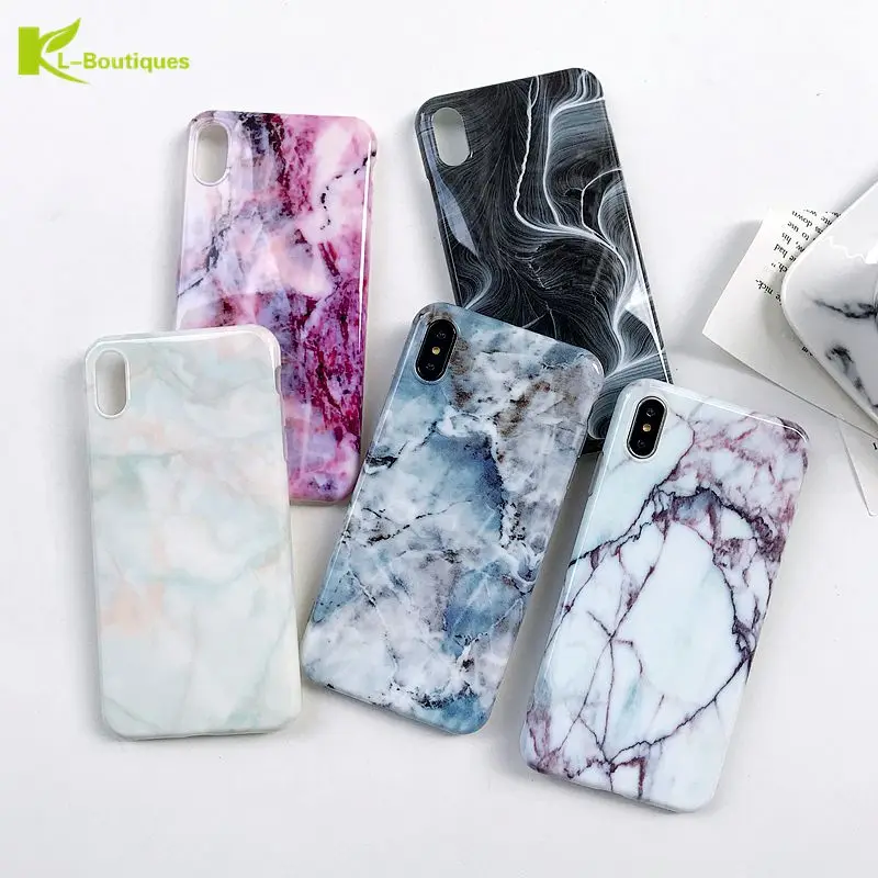 Мраморный чехол для iphone XS Max X XR 7 8 6 6S Plus силиконовый мягкий накладка роскошные