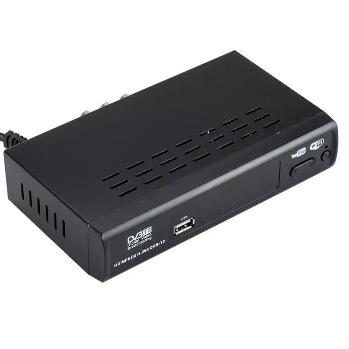 1080P HD Цифровой MPEG4 DVB T2 ресивер наземный ТВ тюнер MPEG 2MP HL/MPEG 4/H.264 IP приемник