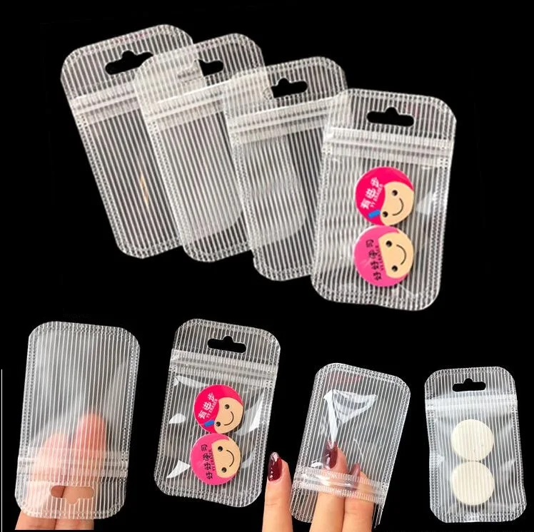 

100pcs Small Zip lock bags Makeup Tools Phone case Mini Jewelry Package bag Socks travel bags zip lock Packaging