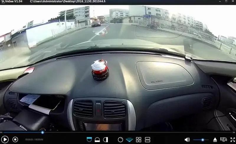 Автомобильный видеорегистратор Ouchuangbo wifi цифровой с экраном функцией ночного